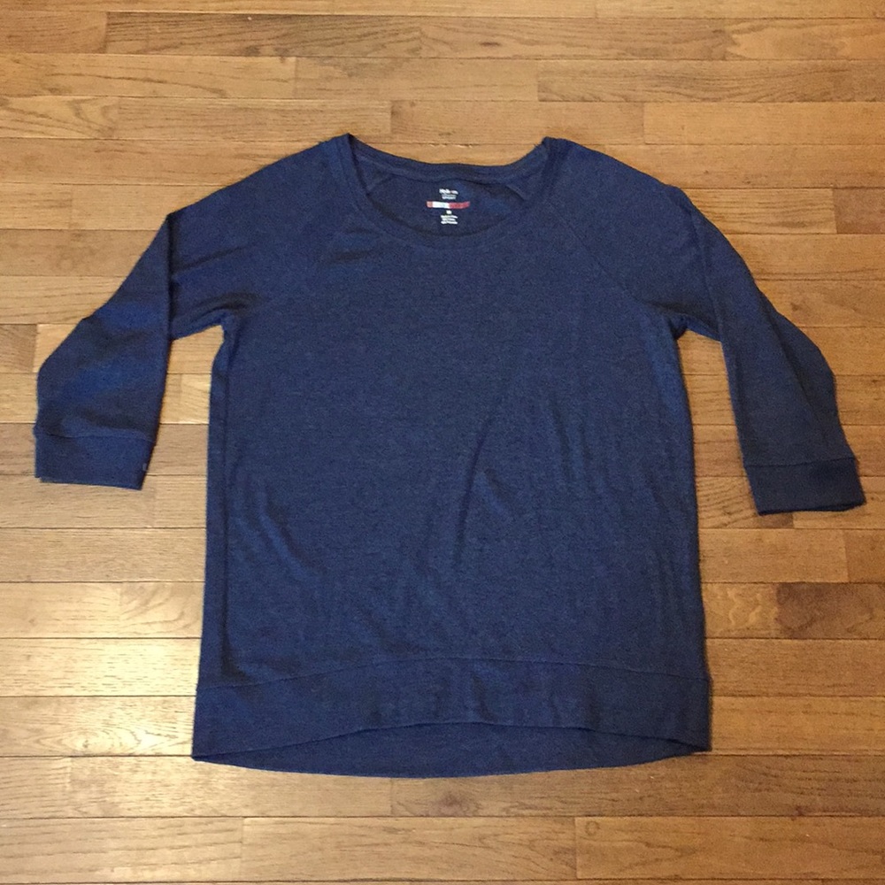 3/4 Sleeve Crew Neck Top
